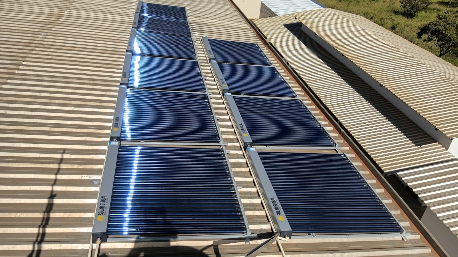 Conjunto de coletores modulares