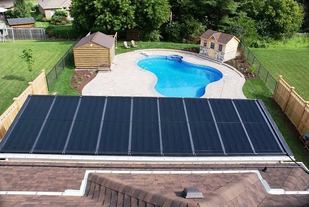Coletores solares para aquecimento de piscina